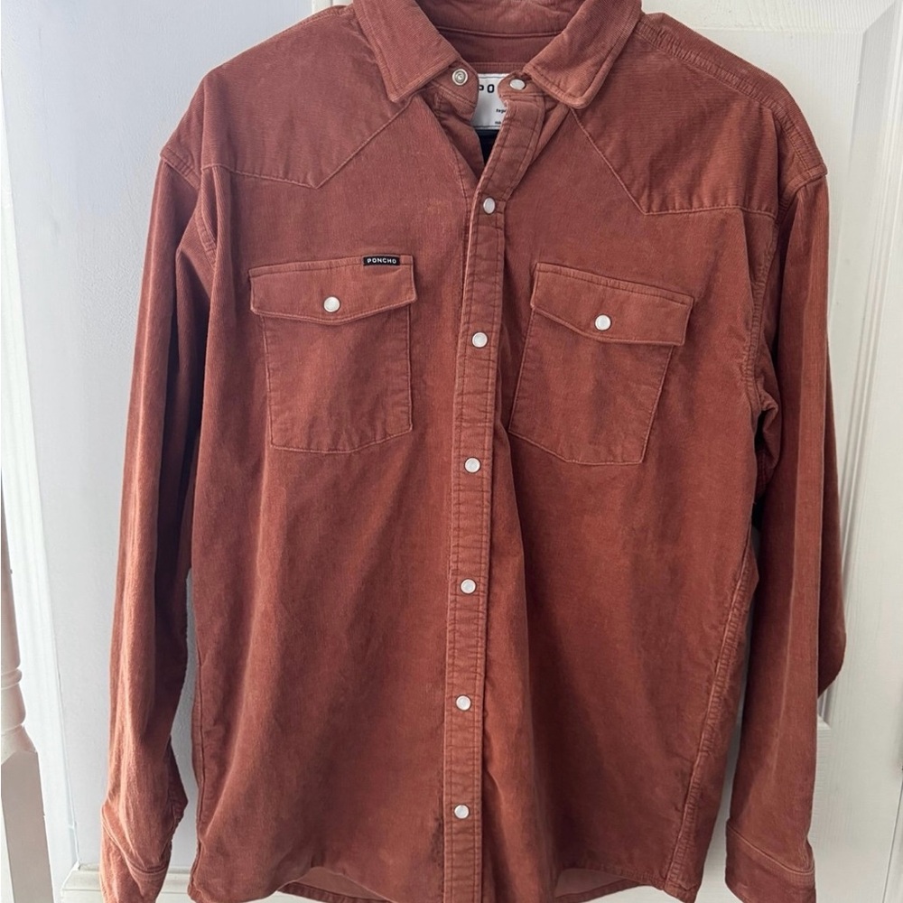 Poncho Outdoors Corduroy The Red Bud shirt